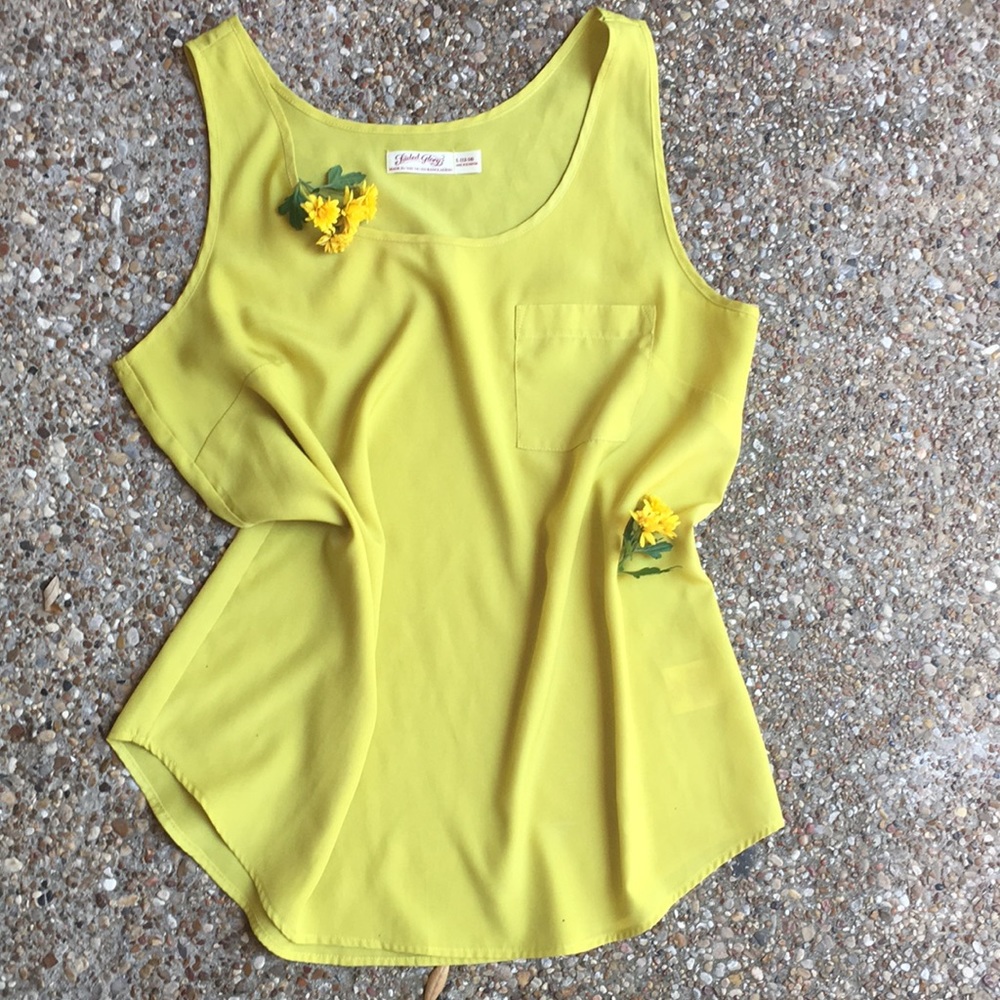 Mustard Lemon Tank
